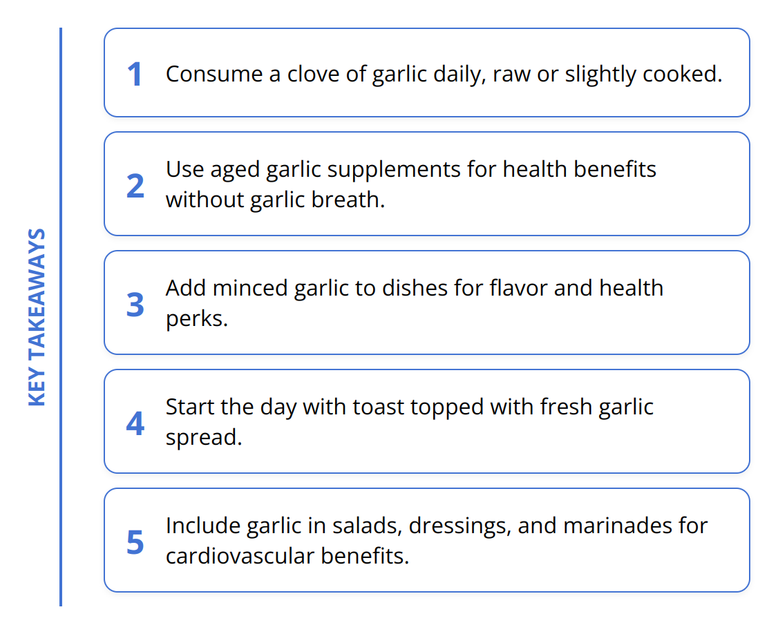 Key Takeaways - Garlic Health Benefits: Essential Guide