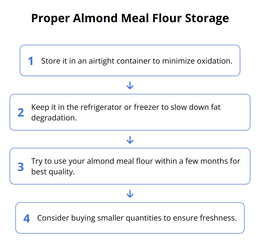 Flow Chart - Proper Almond Meal Flour Storage